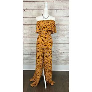 Woman’s cheetah Jumpsuit